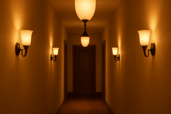 Hang Pendant Lighting or Wall Sconces illustration
