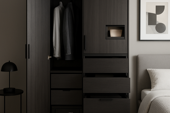 Wardrobes with Hidden Compartments for Security illustration