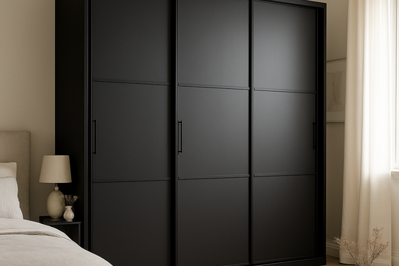 Matte Black Wardrobe Frames for a Bold Statement illustration