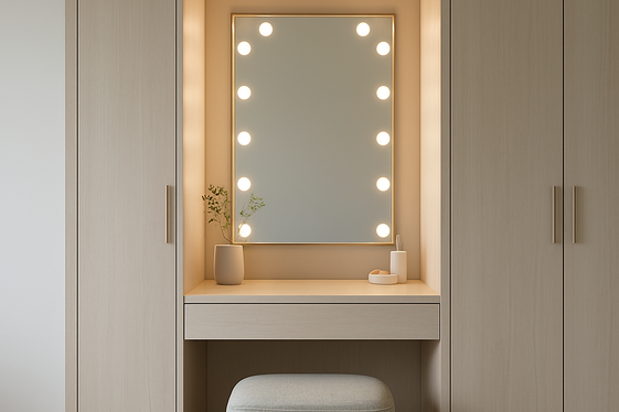 Integrated Vanity Spaces for Dual Functionality illustration