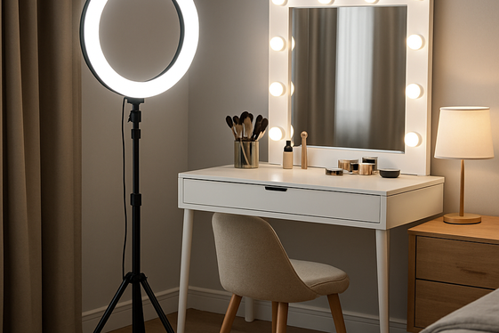 Use a Tripod Ring Light for Perfect Lighting illustration
