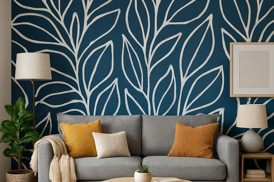 Use Removable Wallpaper for Instant Character illustration