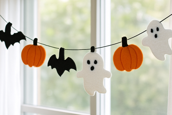 DIY Halloween Garland for Festive Flair illustration