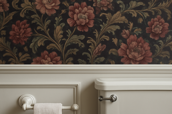 Decorative Victorian Wallpaper illustration