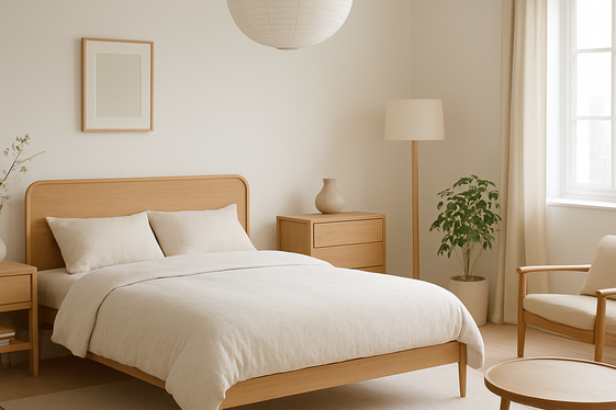 Select Minimalist Furniture with Clean Lines illustration