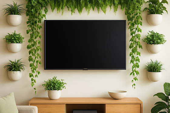 Add Vertical Greenery with Wall Planters illustration