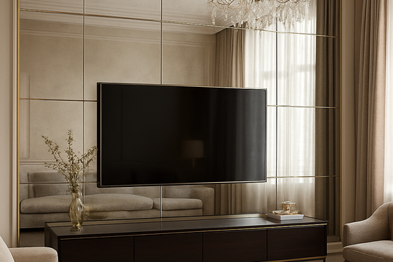 Install a Mirrored Wall for a Luxurious Look illustration