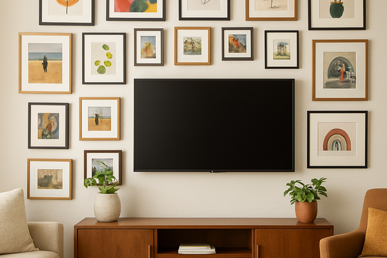 Add a Statement Gallery Wall illustration