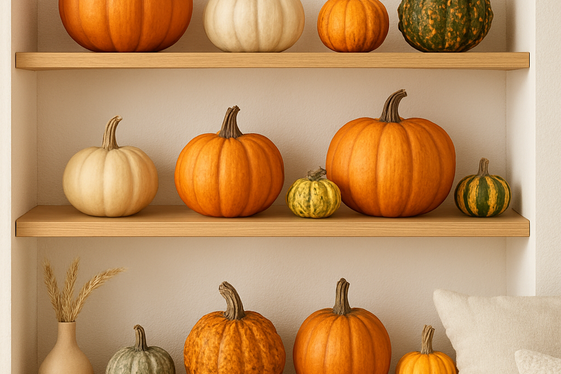 Incorporate Pumpkin or Gourd Decor illustration