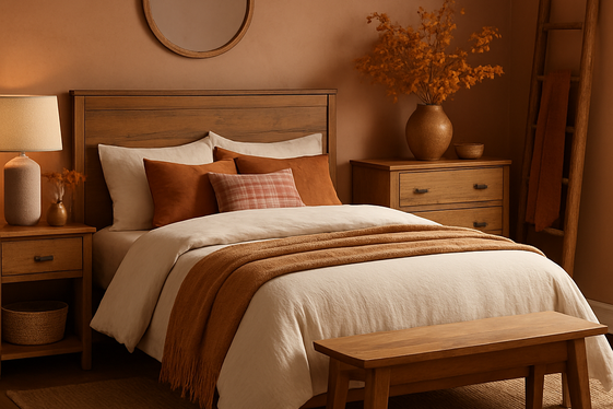 Incorporate Natural Wood Accents illustration