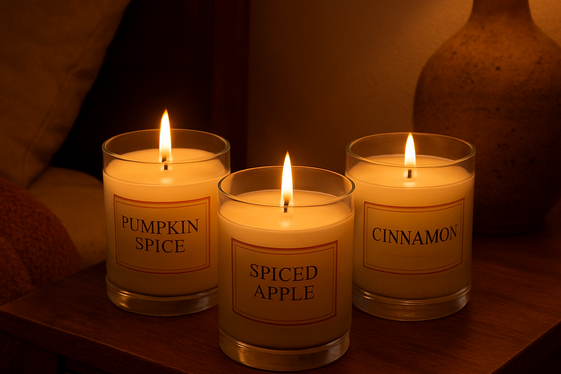 Use Candles with Spiced Scents illustration