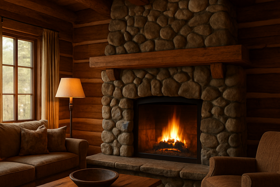 Stone Fireplace Designs for Rustic Charm illustration