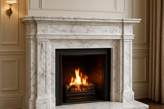 Marble Fireplaces that Speak Luxury illustration