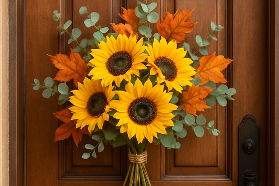 Sunflower Bouquets for Cheerful Energy illustration