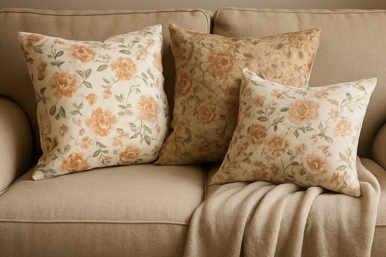 Floral Pillows to Add a Soft Touch illustration