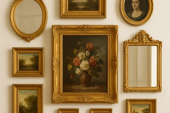 Steps to Create a French Gallery Wall illustration
