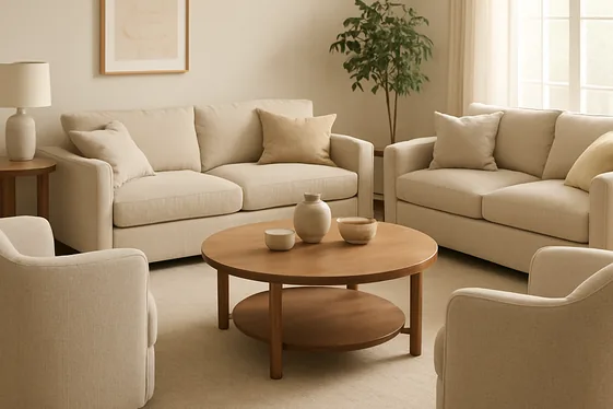 Arranging Furniture to Promote Conversation illustration