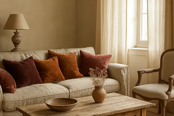Layered Textures for a Cozy French Atmosphere illustration