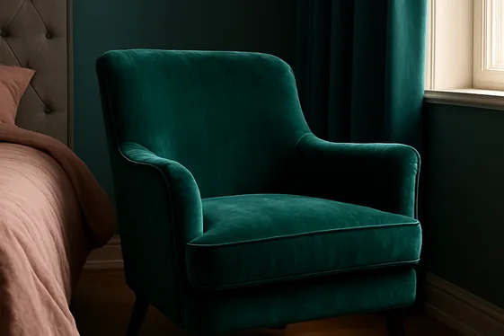 Add a Touch of Opulence with Velvet Upholstery illustration