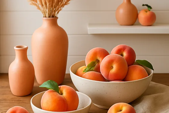 Seasonal Peach Decor Ideas for Year-Round Freshness illustration