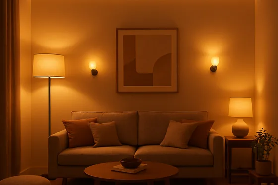 Layered Lighting That Adds Warmth and Depth illustration