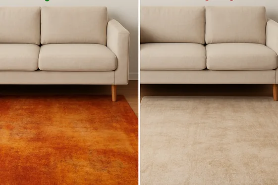 Do and Don’t of Choosing Warm Rugs illustration