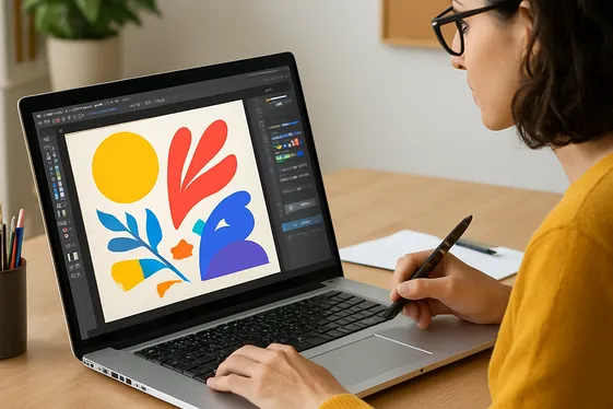 Beginner Graphic Design Positions for Remote Work illustration