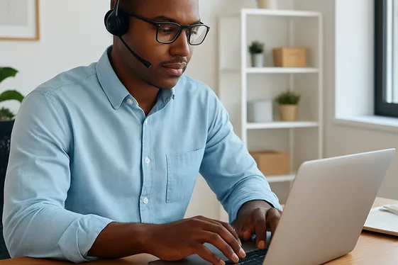 Online Sales Support and Lead Generation Roles illustration