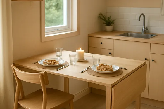 Foldable and Extendable Dining Tables for Flexibility illustration