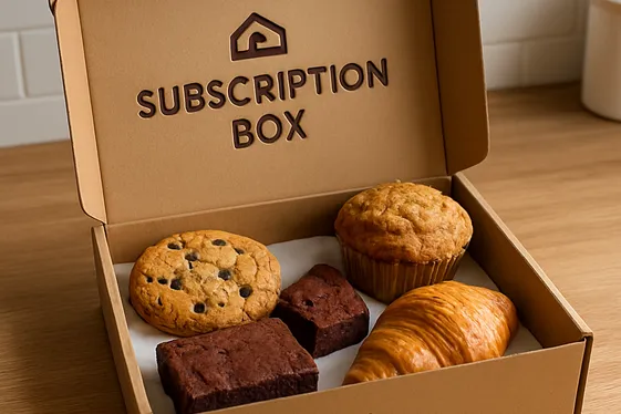 Develop a Subscription Box Service for Baked Treats illustration