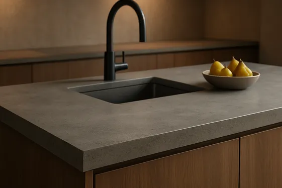 Sleek and Modern Concrete Surfaces illustration