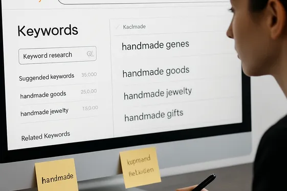 Mastering Etsy SEO for Better Visibility illustration