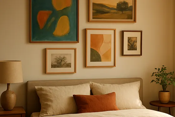 Display Personal Art to Reflect Your Style illustration