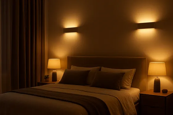 Incorporate Ambient Lighting for Relaxation illustration
