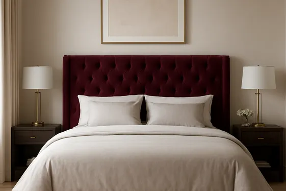 Choose a Plush, Statement Headboard illustration