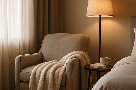 Create a Reading Nook with Comfy Seating illustration