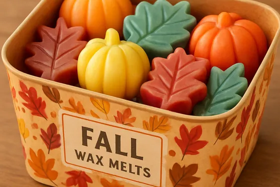 Hand-Poured Wax Melts in Warm Spices illustration