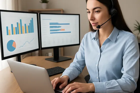Virtual Assistant and Business Support Franchise illustration