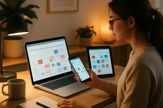 Social Media Manager for Small Businesses and Startups illustration