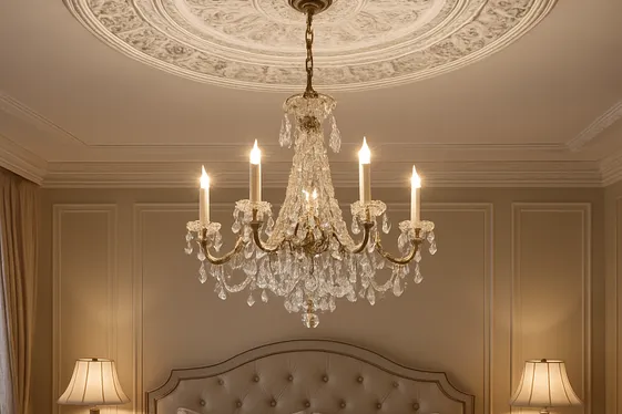 Add Decorative Ceiling Medallions illustration