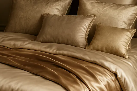 Select Opulent Bedding and Throws illustration