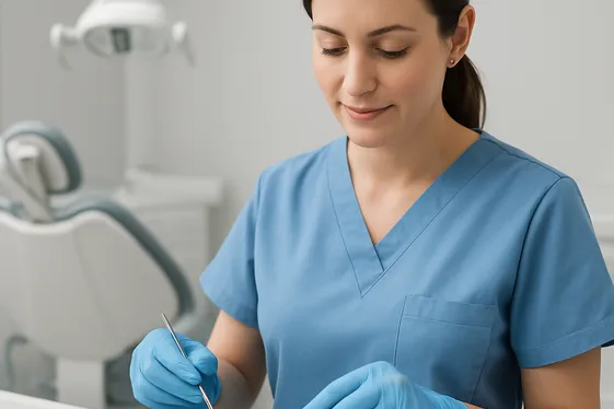 Dental Hygienist: Health Care with Predictable Hours illustration