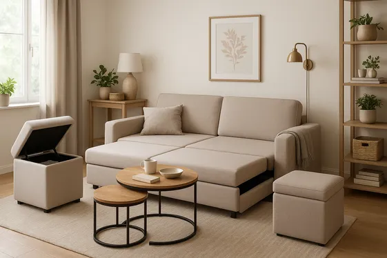 Choose Multifunctional Furniture for Small Spaces illustration