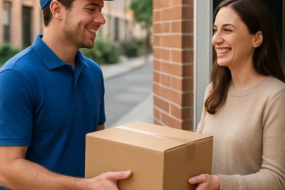 Courier Delivery Driver: Fast Routes, Low Social Stress illustration