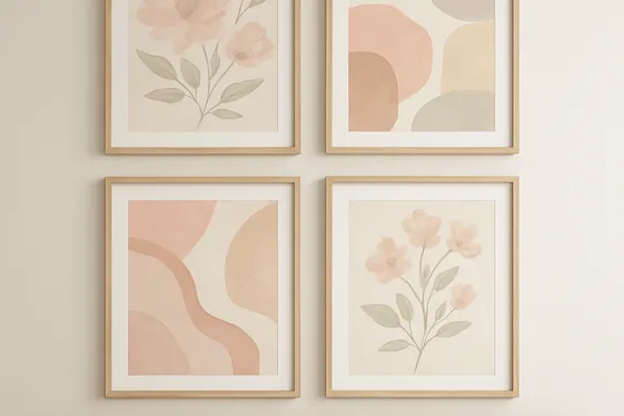 Elegant Wall Art to Personalize Your Sanctuary illustration