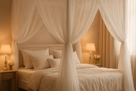 Romantic Canopy Beds as the Bedroom Focal Point illustration
