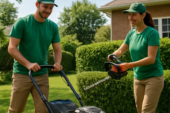 Start a Landscaping or Gardening Service illustration