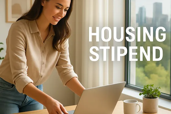 Remote Work Positions Offering Housing Stipends illustration