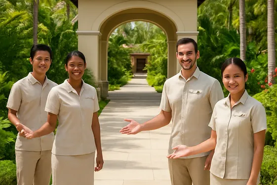 Live-In Resort Staff Opportunities illustration