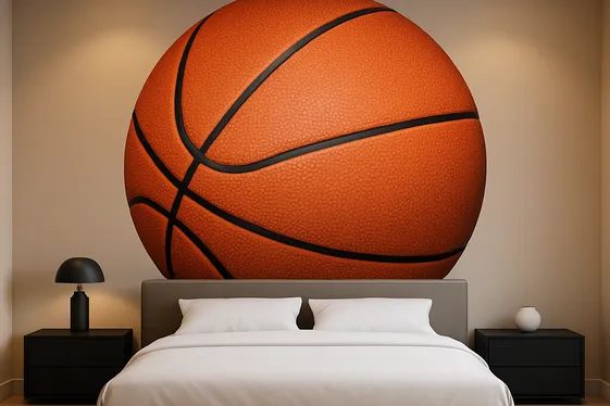 Modern Basketball Wallpaper for a Bold Statement illustration